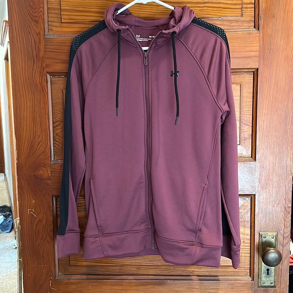 Women’s under armour zip up sweatshirt